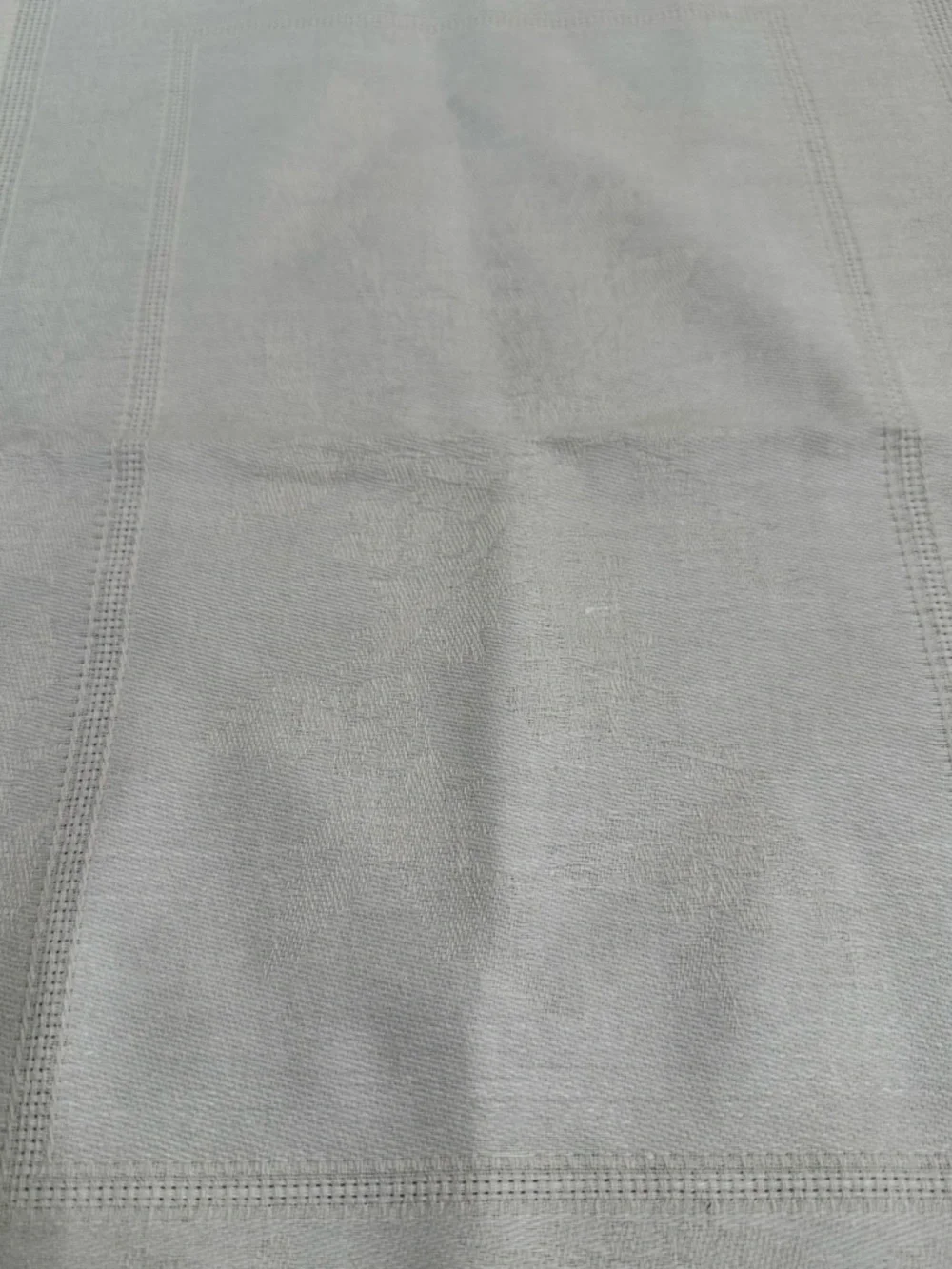 Williams-Sonoma Cotton Ivory Set of Four Jacquard Placemats
